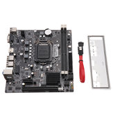 Micro ATX Motherboard Dual DDR3 Fentes Carte Mère pour Intel H61 LGA1155