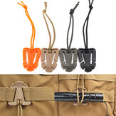 Elastic String Clip Molle Attaching Clamp Retaining Clip Money Clip-On Buckle Outdoor Camping Travel