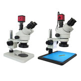 Microscope stéréo trinoculaire Efix 0.7-45X 13MP avec caméra numérique pour la réparation des téléphones mobiles et les kits d'outils