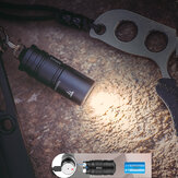 Trustfire Mini2 220lm Oplaadbare EDC Sleutelhanger Zaklamp USB Powered Mini LED Sleutelhanger Licht IPX8 10180 EDC Flitslicht Zaklamp Lamp