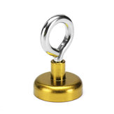 Μαγνήτης ανάκτησης neodymium Effetool 25mm 22kg, ανιχνευτής μετάλλων, κλωστή κάγκελου κόκκινο / κίτρινο / μπλε