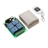 Modulo di controllo a quattro vie per interruttore a distanza wireless a 433 MHz DC 12V di tipo di apprendimento 4CH
