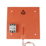 Silikon-Pad-Heizbett-Heizpad 235 * 235 mm 24V 200W + SSR Solid State Relay Kit für 3D-Drucker