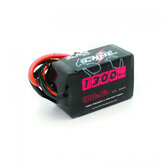 Bateria CNHL Black Series 1300mAh 22,2V 6S 100C Lipo com conector XT60 para drone RC e corridas FPV