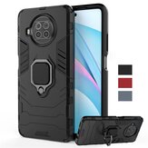 Bakeey for Xiaomi Mi 10T Lite 5G / Redmi Note 9 Pro 5G Case Armor Shockproof Magnetic with 360 Rotation Finger Ring Holder Stand PC Protective Case Non-Original