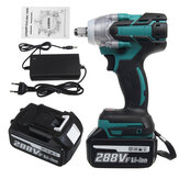 VIOLEWORKS 288VF 1/2'' Electric Cordless Brushless Impact Wrench With 1/2 Battery