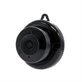 Caméra IP Wifi mini Escam V380 HD 1080P Caméra de surveillance pour bébé Vision nocturne Audio bidirectionnel Détection de mouvement Caméra sans fil intérieure
