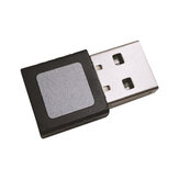 USB Αναγνώριση δακτυλικών αποτυπωμάτων Logger Mini USB2.0 Έξυπνος αναγνώστης δακτυλικών αποτυπωμάτων Ξεκλείδωμα δακτυλικών αποτυπωμάτων σε 360 ° γωνία πλήρους αναγνώρισης Προσαρμογέας για Windows 10 32/64Bit Κρυπτογράφηση κωδικών πρόσβασης με δακτυλικά αποτυπώματα Είσοδος κλειδώματος