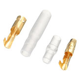 25/50 ensembles de connecteurs balle mâle et femelle de 3.9 mm avec terminal de fil en laiton