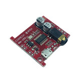 Placa decodificadora bluetooth 5.0 DIY para módulo receptor de áudio sem perdas Alta fidelidade estéreo com suporte a controle remoto