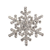 Snowflake Rhinestone Crystal Alloy Broszka Pin dla kobiet
