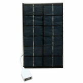 لوحة الطاقة الشمسية 6V 2W بالطاقة الشمسية مع كابل USB
