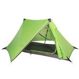 Trackman TM1305 1-2 Personen Camping Zelt Silikon Beschichtung 3 Jahreszeit Outdoor Wandern Reisen Spielen Zelte
