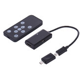 MHL a HDMI Cable Adapter Alta velocidad Micro USB a HDTV HDMI Adaptador Convertidor Video Cables