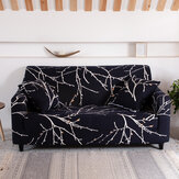 Az 1/2/3/4 személyes rugalmas kanapéfedelet a Plum Blossom nyomtatással használható székkel, védelmi stretch szőnyegekkel, otthoni irodabútor díszítéssel