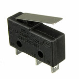 10pcs 5A 250V 3 Pin Tact Mikro przełącznik Sensitive Microswitch Mikro przełącznikes Handle KW11-3Z Limit Switch  
