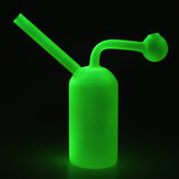 5 Inch Luminous Water Glass Bottle Filter Pipe Glassware Shisha Bowl 