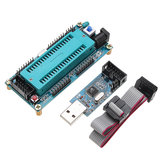 AVR ATMEGA16 最小システム開発ボード ATmega32 + USB ISP USBasp プログラマーとダウンロードケーブル