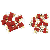 10 Paare T-Stecker männlich weiblich T-Deans Steckverbinder für RC LiPo Batterie RC Auto