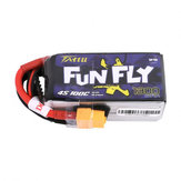 Tattu Funfly 1300mAh 14.8V 100C 4S 1P Lipo akkumulátor XT60 csatlakozóval az RC Drone FPV Racing számára