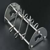 Scaffale porta strumenti dentali in acciaio inossidabile per pinze, forcipi, forbici e strumenti ortodontici