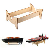 RCボート用ELE木製フレームボートボディサポートパーツ
