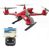 FQ777 FQ02W Wifi FPV com suspensão de braço dobrável 3D 2.0MP Camera RC Drone Quadricóptero RTF