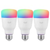 3 ADET Yeelight YLDP06YL E27 10 W RGBW Akıllı LED Amazon Amazon AC100-240V Ile Ampul Çalışma (Xiaomi Ekosistem Ürünü)