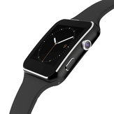 X6 Изогнутый экран HD камера Поддержка шагомера SIM-карты Bluetooth Smart Watch для iOS Android