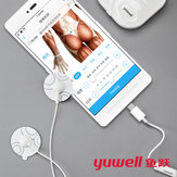 Yuwell e-Tens Smartphone Elektrischer Massagegerät Version Zurück Gebärmutterhalskrebs Muskelstimulator Knock Presse Kneten Training Körper Entlasten Werkzeug für Iphone