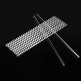 15Pcs 300mm Borosilicate Glass Clear Glass Tubing Tube 10mm OD 1mm Thick Wall Blowing Tubes