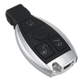 3 Botões chaves espertas remoto com microplaqueta 315mhz para o Benz Mercedes 2000-2017