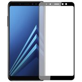 Protetor de tela de vidro temperado com bordas curvas suaves para Samsung Galaxy A8 Plus 2018