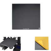 235*235 mm-es Ultrabase fekete szén-szilícium kristályüveg fűthető ágy lap az Ender-3 3D nyomtató részére