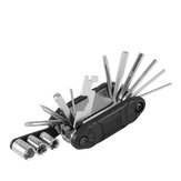 16 In 1 Bicycle Multitool  Repair Tool Kit With Bike Tire Levers Hex Wrench  For Road Mountain Bikes Accessories
