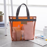 Women Solid Portable Travel Bag Wash Bag Storage Bag
