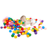 20 Unidades de Bolas de Plástico Coloridas para Bebés y Niños para Jugar en la Piscina