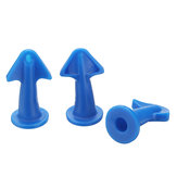 Set di 3 ugelli per sigillante al silicone Effetool più raschietti - ugello a squadra più attrezzi per stuccare con silicone