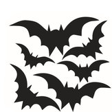 Creativo Halloween Dark Bat CLORURO DE POLIVINILO Impermeable Etiqueta de la pared Extraíble Vinilo Arte Decoración Mural Pegatina