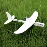 Modelo de Aeronave Planeador de Lanzamiento de Mano de Vuelo Libre de Supercondensador Eléctrico