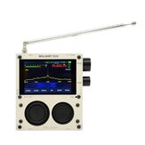 V1.10B 50KHz - 2GHZ Malakit SDR Radyo İçindeki Genişletme Kartı Malahit DSP SDR Alıcısı AM/SSB/NFM/WFM+Hoparlör + Batarya + Metal Kasa + Genişletme Kartı