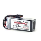 Bateria AHTECH Infinity 4S 14.8V 1500mAh 85C LiPo de grafeno XT60 com carregador de reforço de 15C