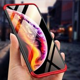Bakeey™ 3 in 1 Double Dip 360° Hard PC Protective Case For iPhone XS Max