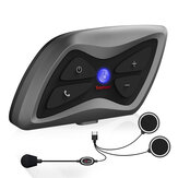 T6 PLUS 1500M Motorcycle Helmet Intercom Walkie-talkie Waterproof bluetooth Real-time Headset Speaker