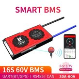 DALY BMS 16S 60V 30A 40A 50A 60A 3.7V 18650 Προστασία Li-ion Lithium Board με Ισορροπία Bluetooth APP Λογισμικό R485