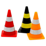8PCS Orlandoo-Hunter Mini Road Cone with Sticker for OH32A02 OH32A03 1/32 Rc Car Model Parts