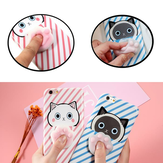 Bakeey ™ Cartoon 3D Squishy Squeeze Slow Rising Cat Claws Soft TPU Case για iPhone 6 6s & 6Plus 6sPlus