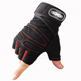 Rękawiczki ochronne na pół palców do jazdy na motocyklu i rowerze, fitnessu, aktywności na świeżym powietrzu, antypoślizgowe