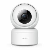 Caméra IP domotique intelligente IMILAB C20 1080P compatible avec Alexa Google Assistant, avec détection IA, stockage cloud, moniteur de sécurité Wi-Fi de 360° PTZ avec codec H.265.