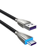Cable de Datos de Carga Rápida Mcdodo 5A Tipo C Trenzado 1M Para Huawei Super Charge Mate 10 Pro P20